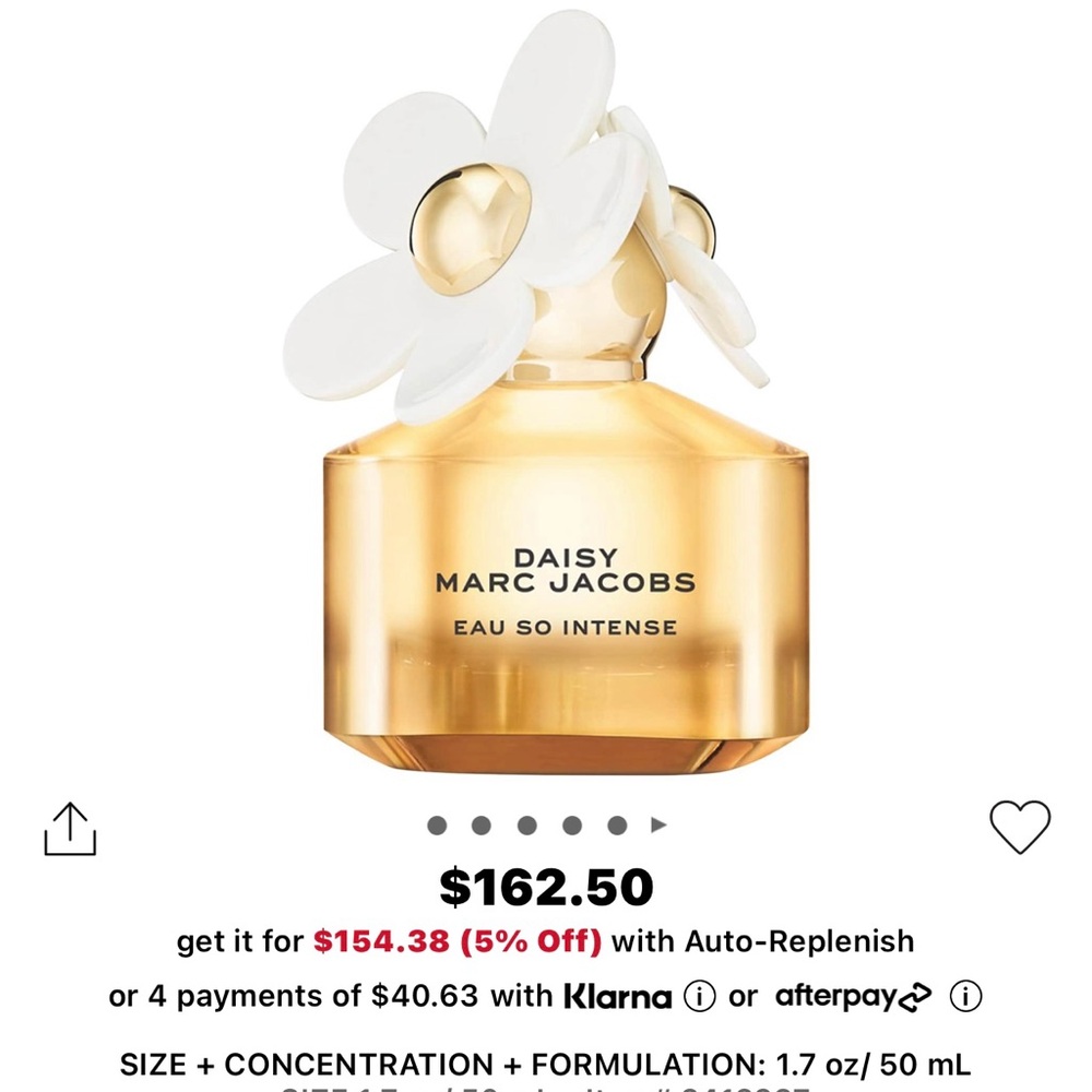 Marc Jacobs Daisy Eau So Intense Perfume - Picture 4 of 4